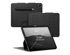 iPad Pro 12.9 Case (5th Gen) 2021 -Zugu case - All Angels - Black