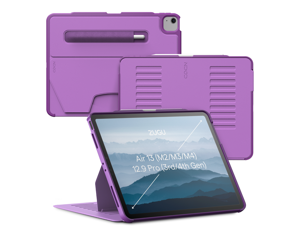 iPad Pro 12.9 Case all angles front back - Nova