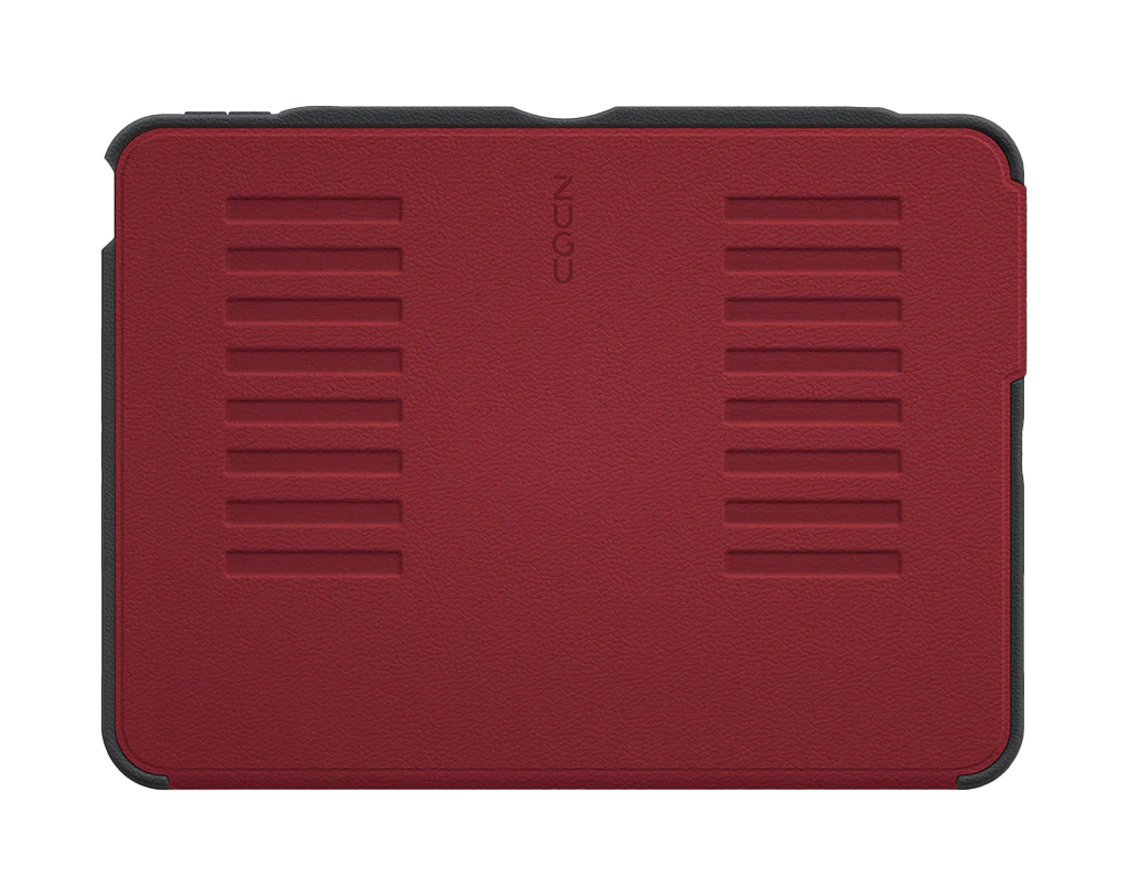 iPad Air 10.9 Case (4th/5th Gen) 2020/2022 - back view - Scarlet