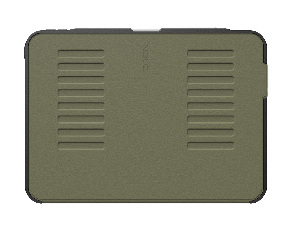 iPad Pro 11 Case  - back view  - Olive
