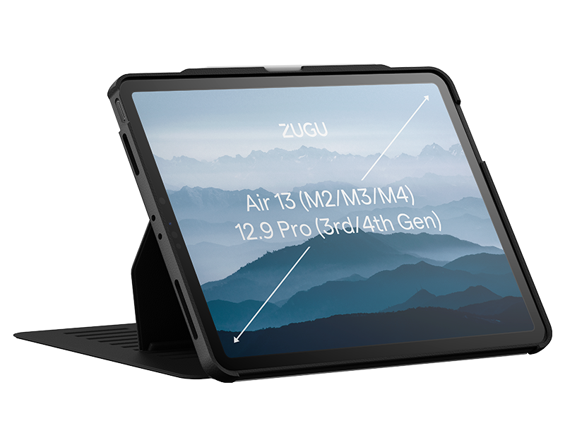 iPad air 13 Case  Front - Black
