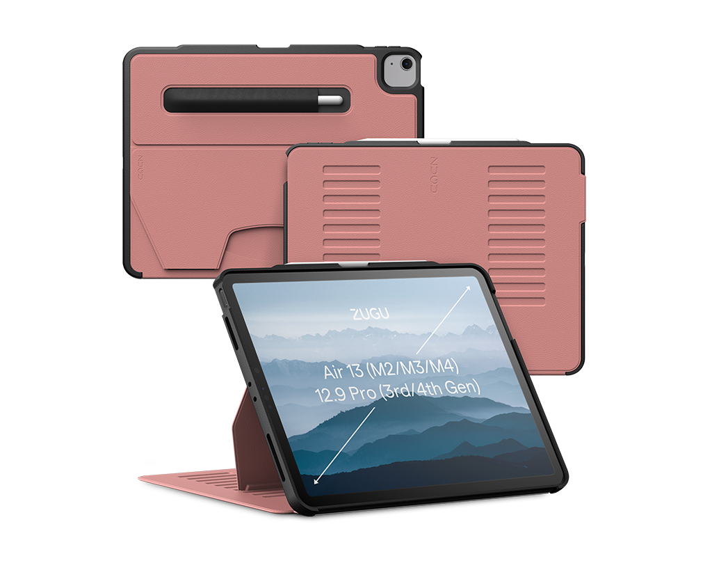 ZUGU iPad Air ケース 13インチ スレートブルー Amazon.com: ZUGU CASE for iPad Air 11 M4 2026/M3 2025/M2 2024 iPad