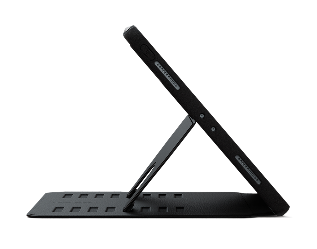 iPad Pro 12.9 Case (5th Gen) 2021 - side view - Black