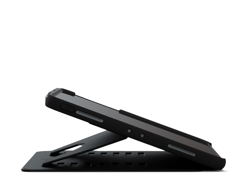 iPad Pro 12.9 Case (5th Gen) 2021 - side view - Black